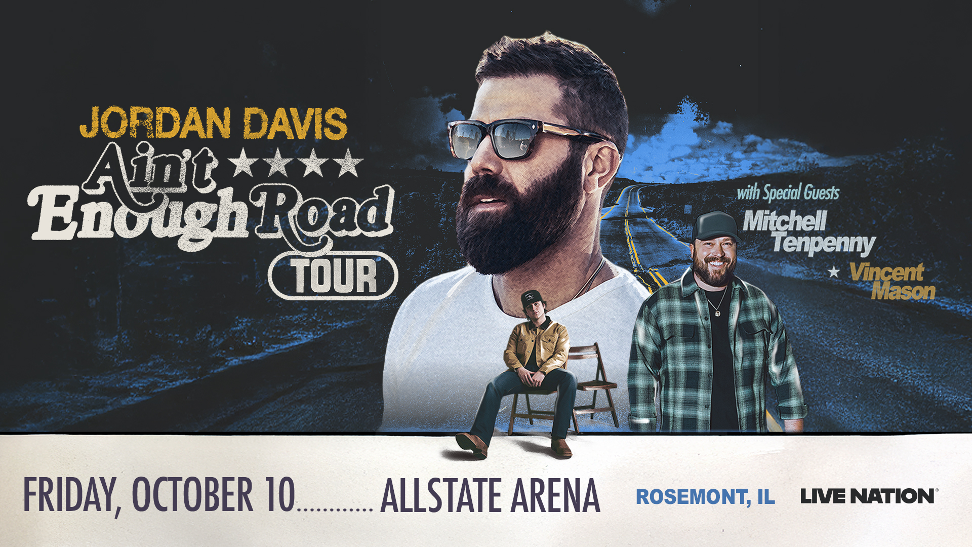 Jordan Davis: Ain't Enough Road Tour 2025