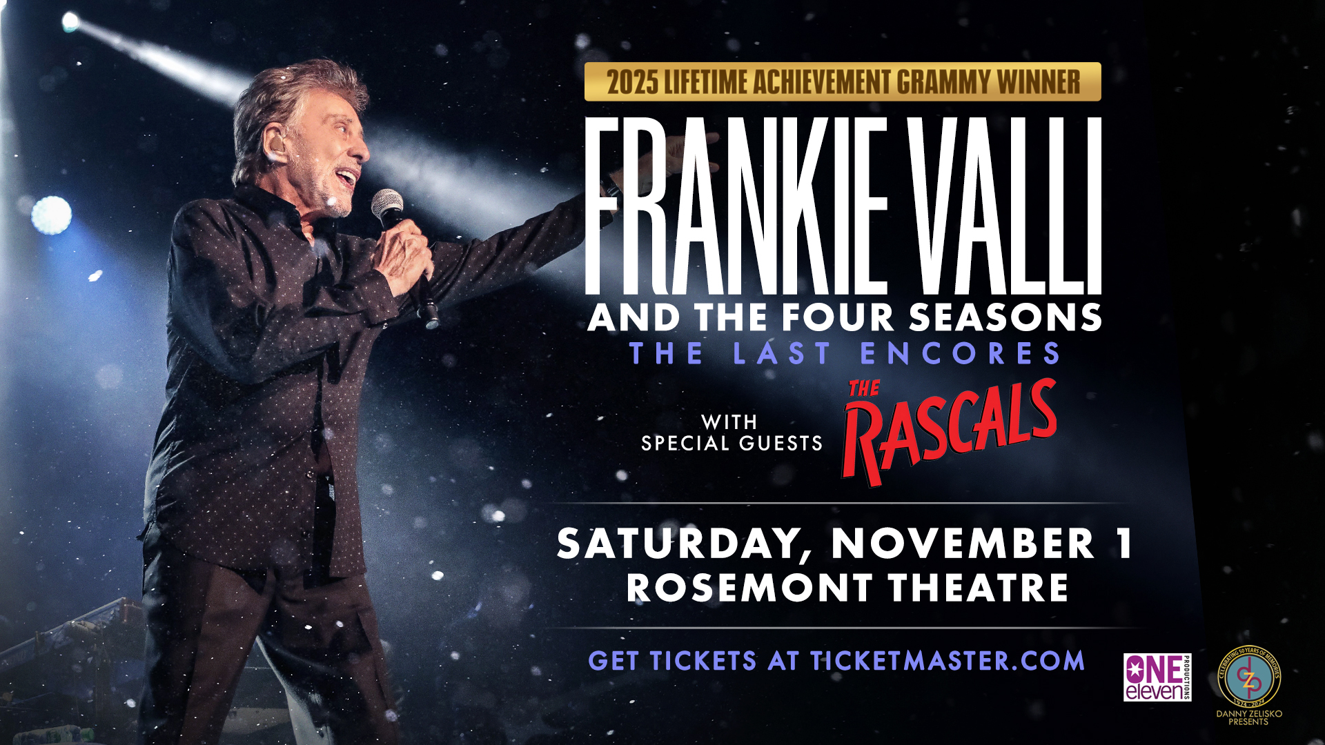 Frankie Valli & The Four Seasons w/ special guests The Rascals