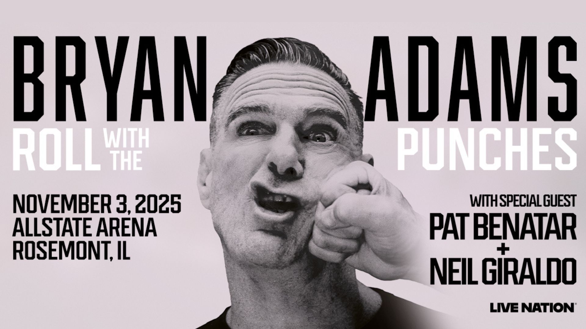 Bryan Adams: Roll with the Punches w/ guest Pat Benatar & Neil Giraldo