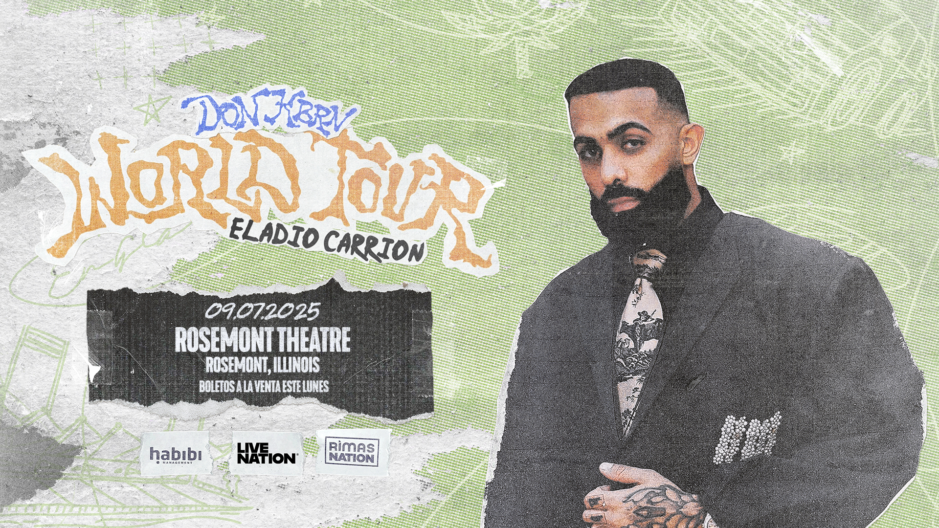 Eladio Carrión - DON KBRN World Tour