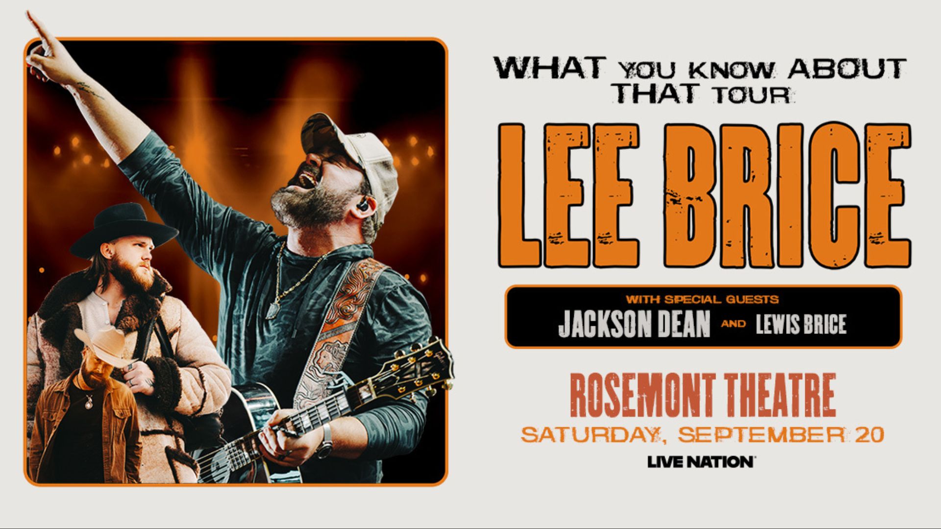 Lee Brice: What You Know About That Tour 2025