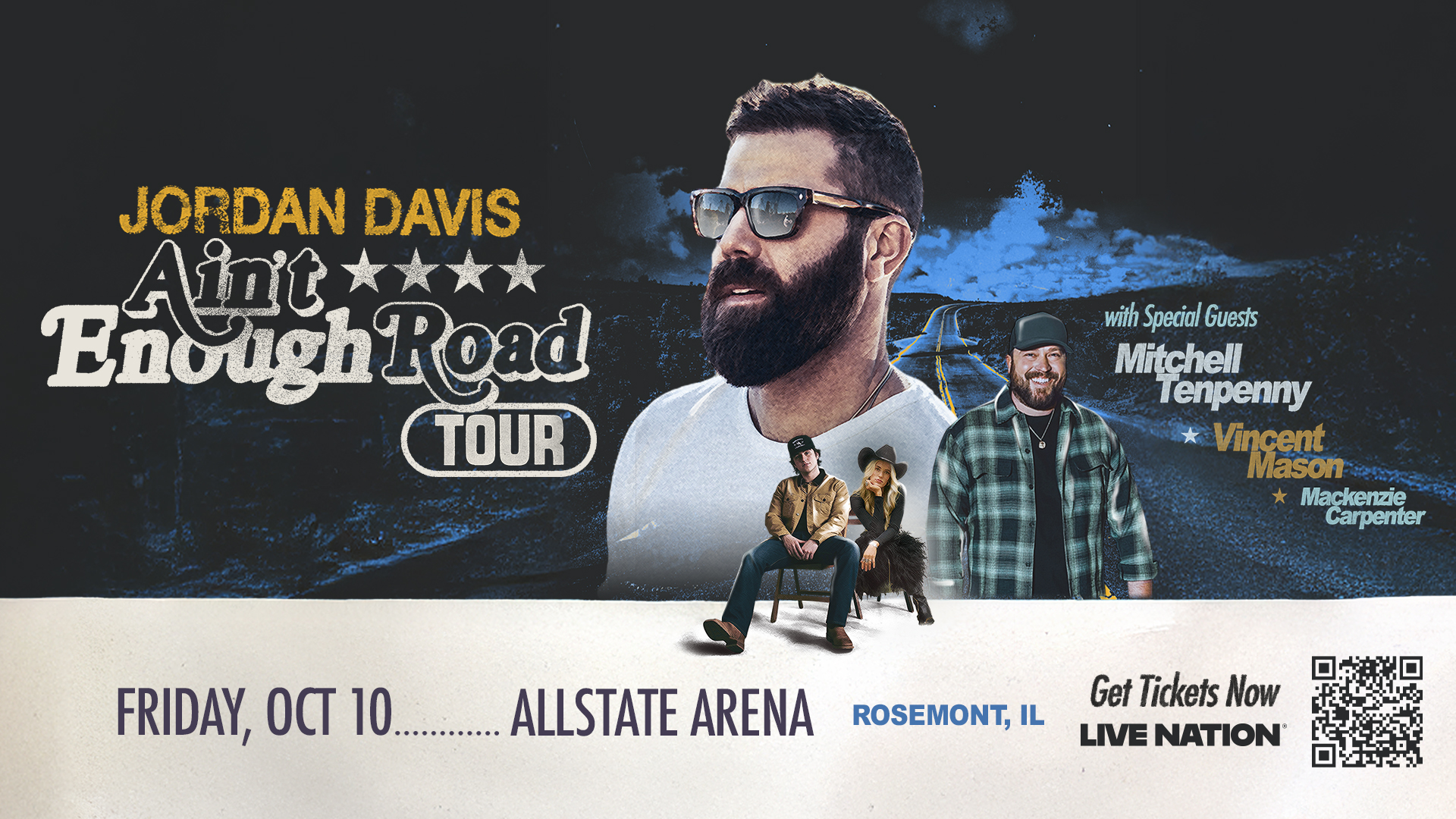 Jordan Davis: Ain't Enough Road Tour 2025