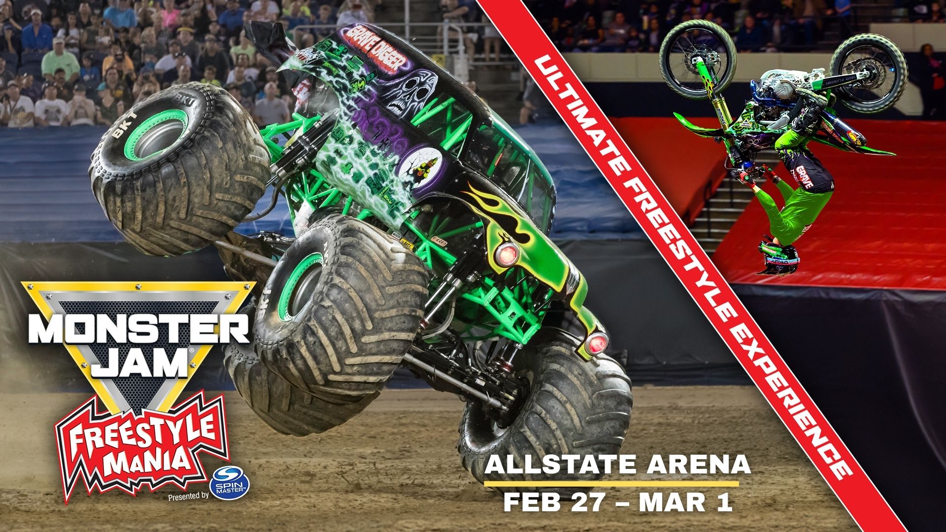 Monster Jam Freestyle Mania presented by Spin Master