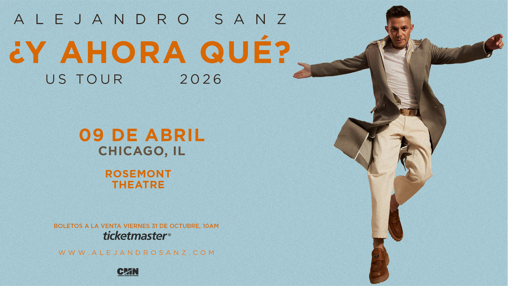 Alejandro Sanz - ¿Y ahora qué? Tour 2026