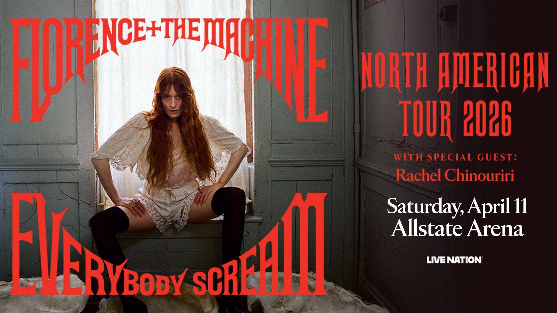 Florence + The Machine – Everybody Scream Tour