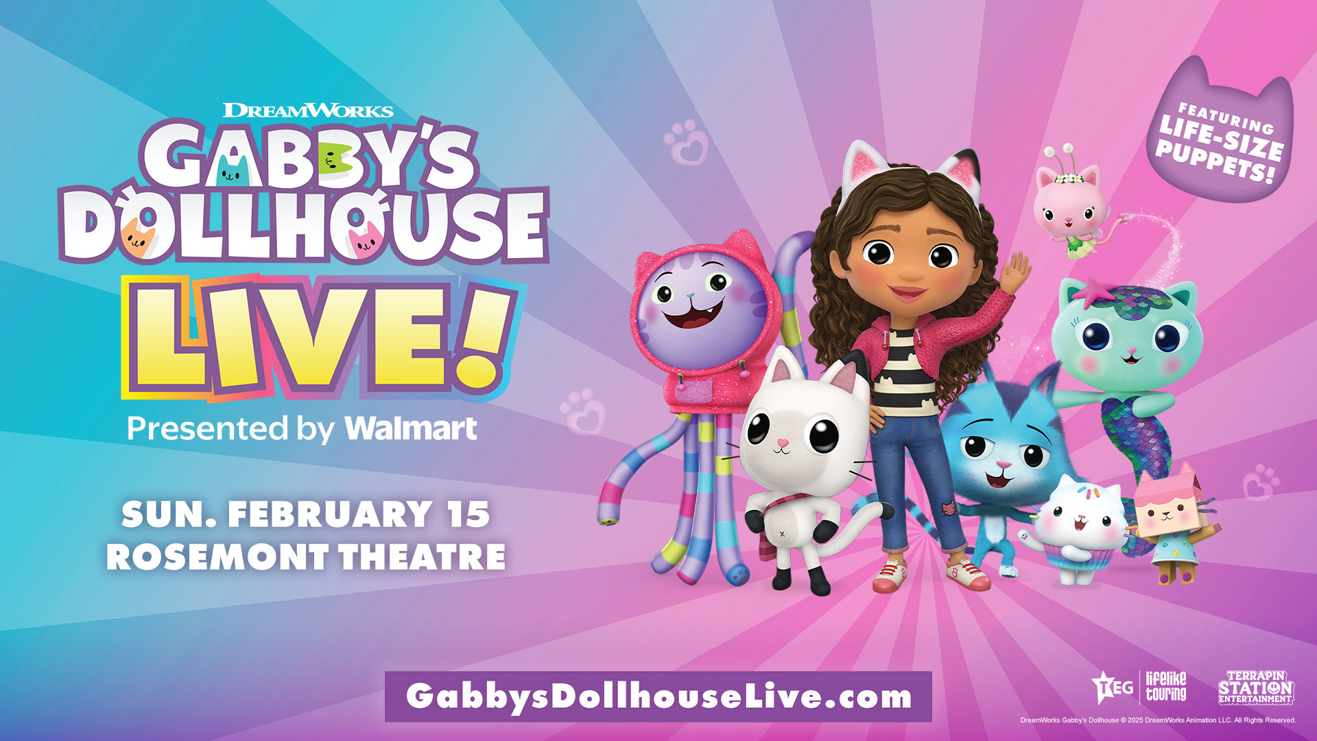 Gabby's Dollhouse Live! Presented by Walmart
