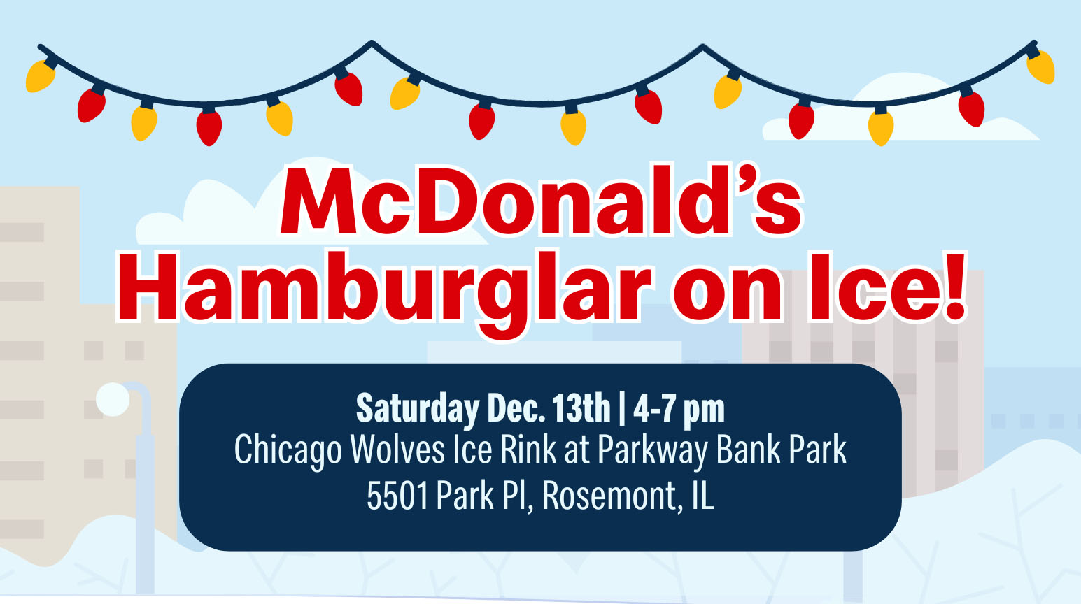 Mcdonald's Hamburger on Ice