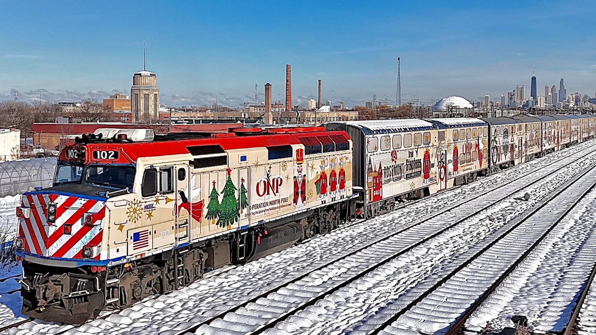 Operation North Pole (ONP) Christmas Train is Returning to the Rails This Month