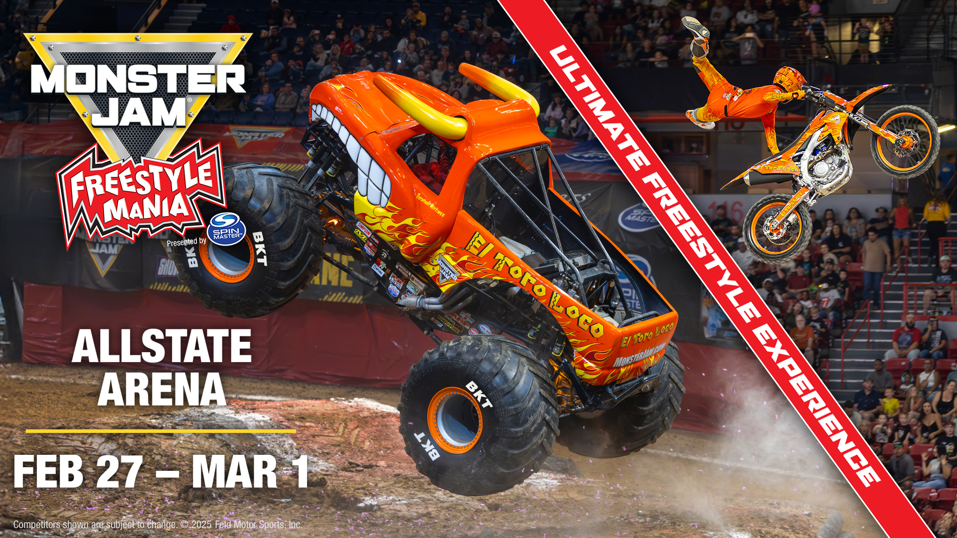 Monster Jam Freestyle Mania presented by Spin Master
