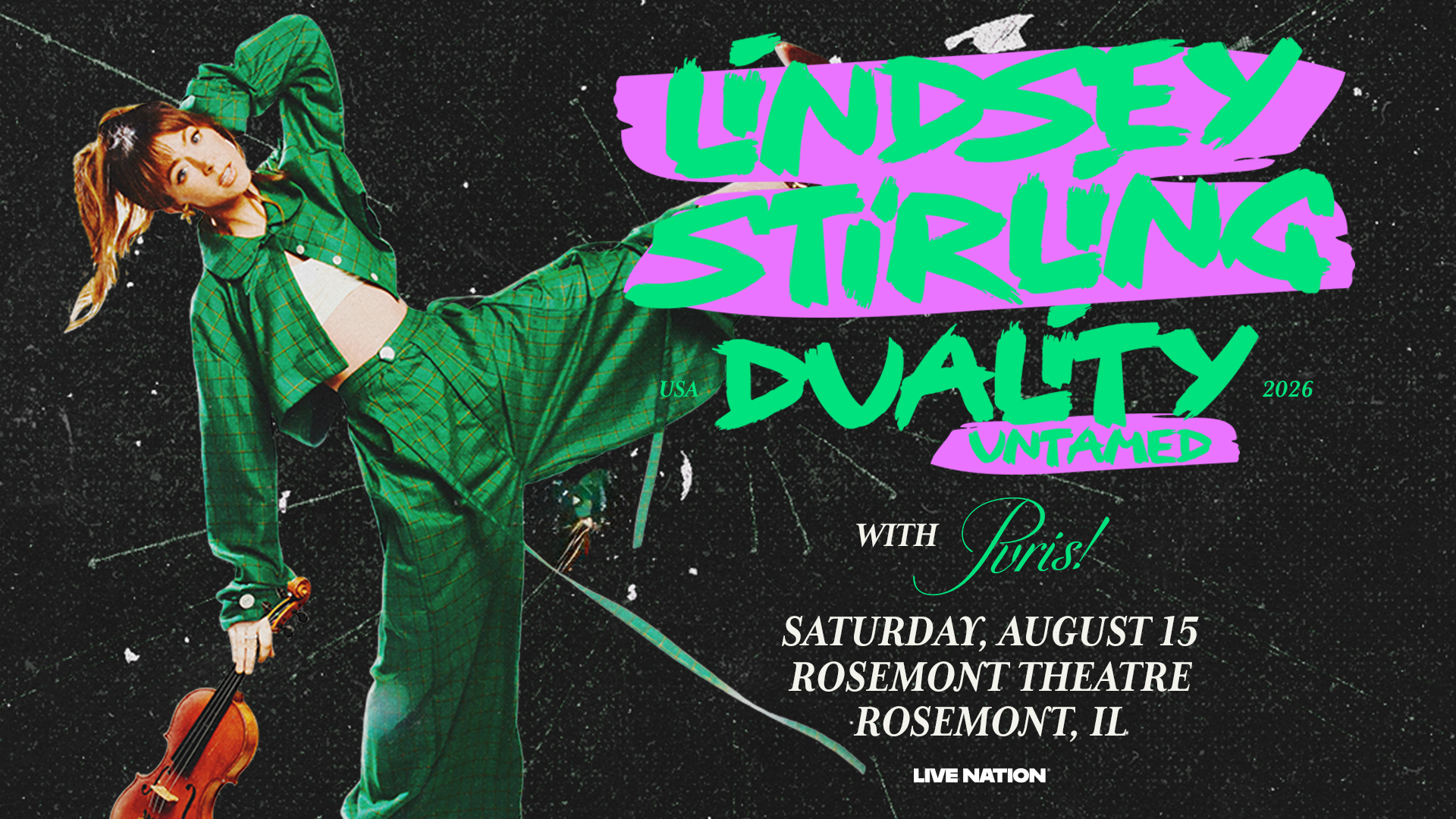 LINDSEY STIRLING - DUALITY UNTAMED TOUR