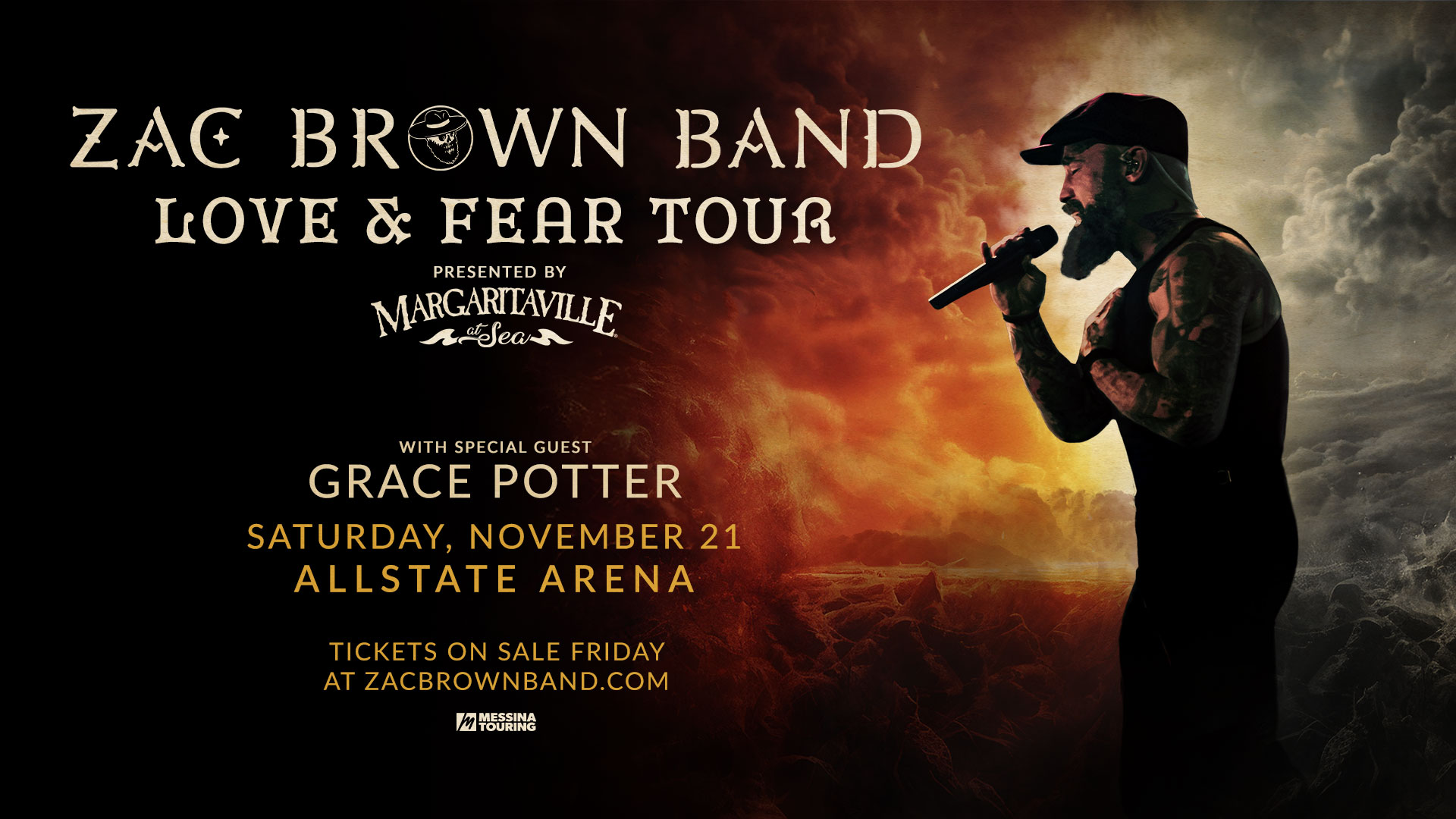 Zac Brown Band: Love & Fear Tour