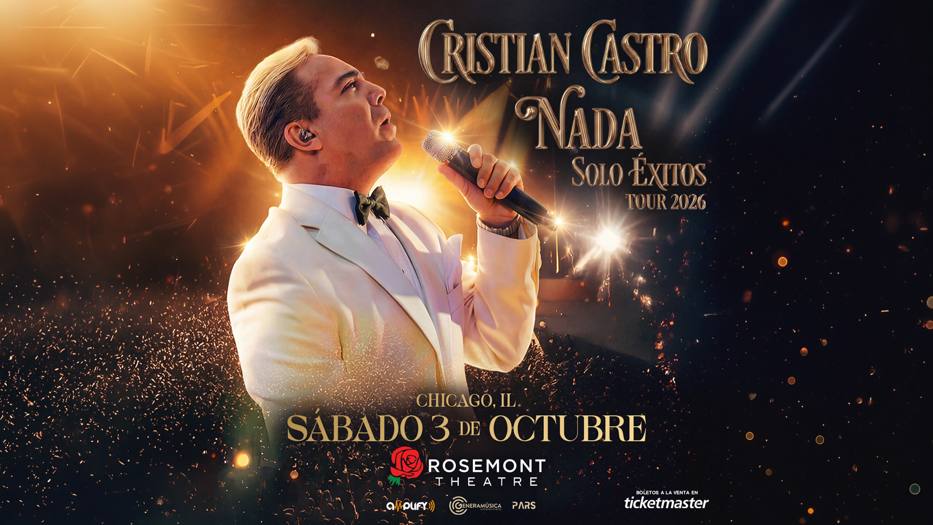 Cristian Castro: Nada Solo Exitos Tour 2026