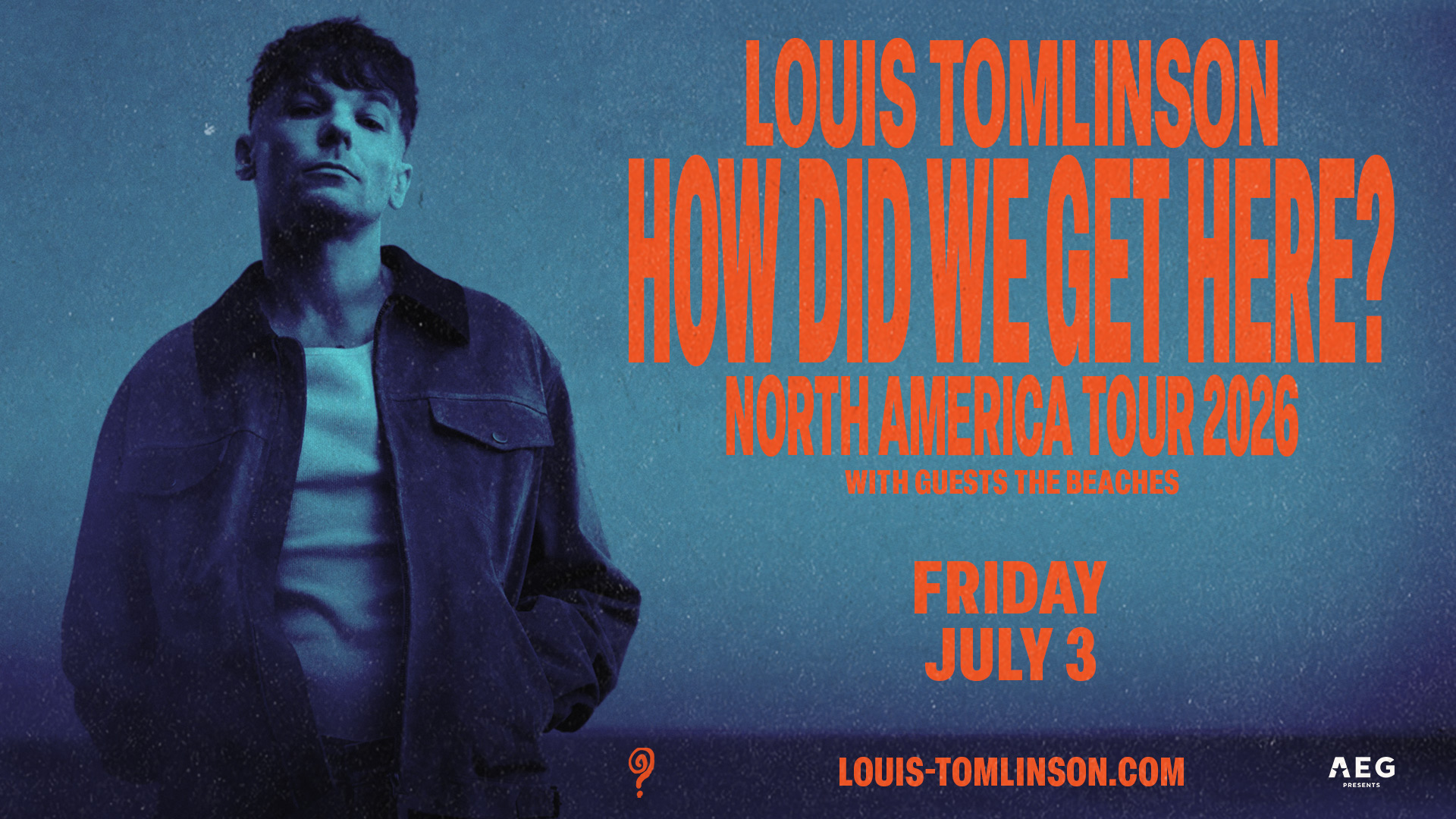 Louis Tomlinson - How Did We Get Here? World Tour