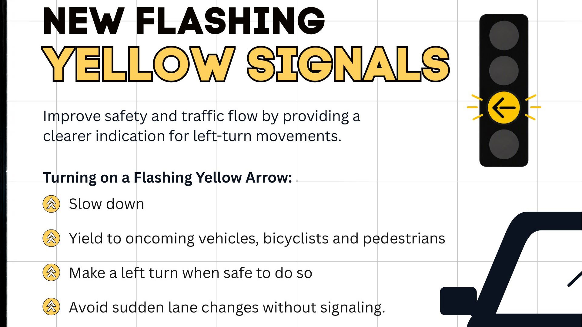 New Flashing Yellow Signals Planned along Des Plaines River Road