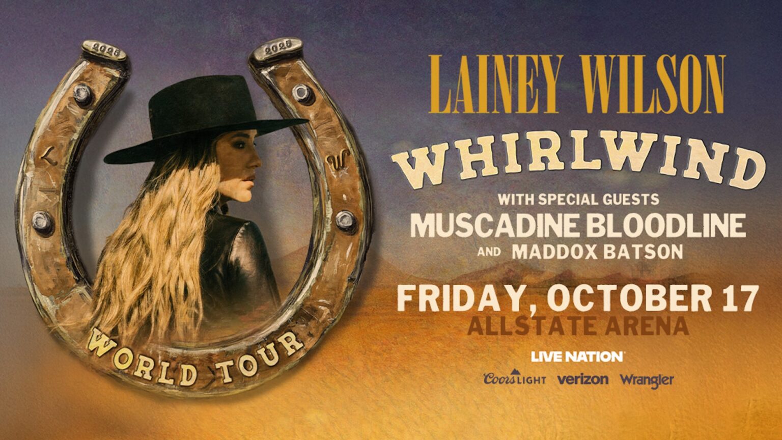 Lainey Wilson: Whirlwind Tour – Allstate Arena