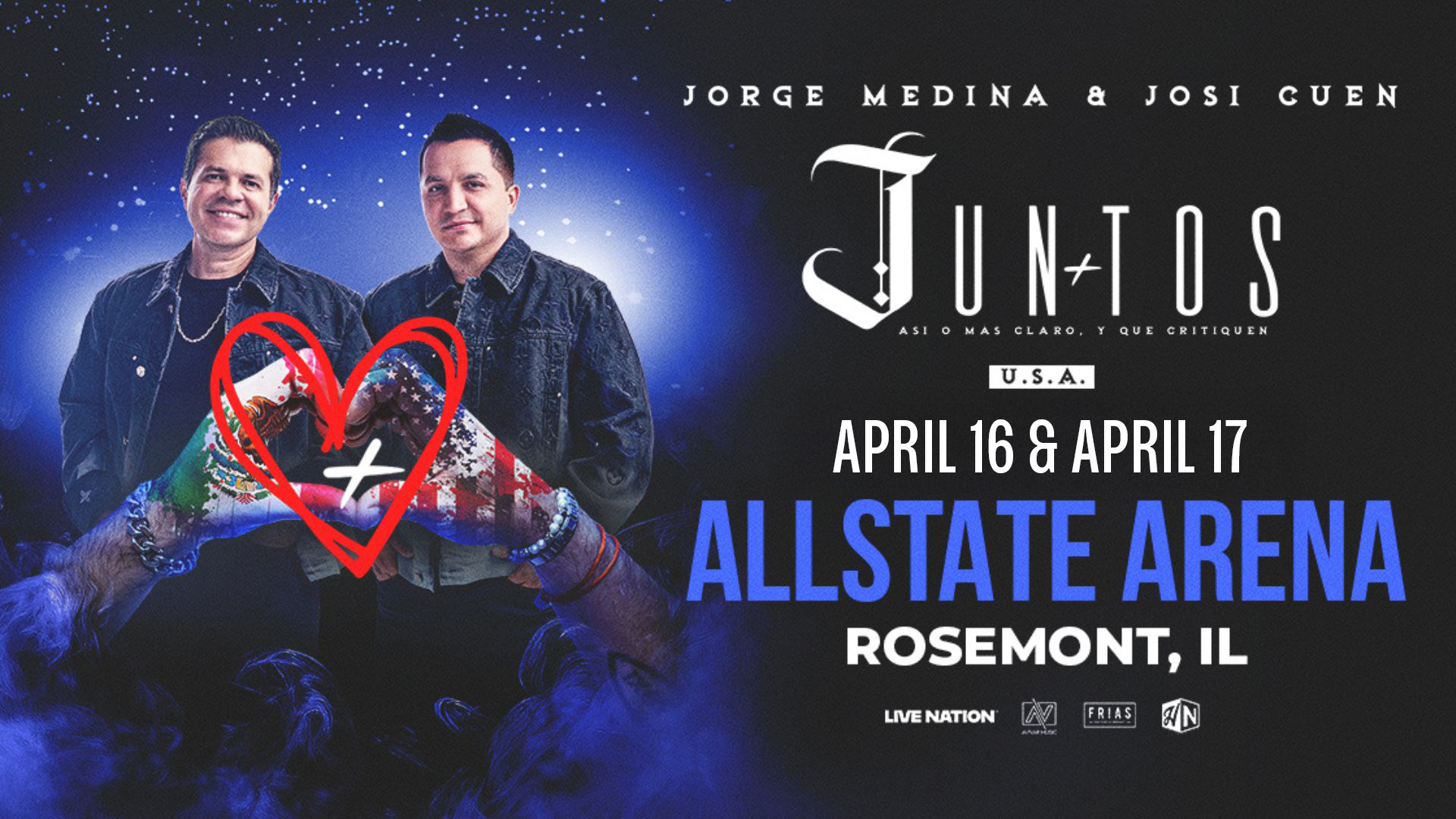 Jorge Medina & Josi Cuen – JUNTOS – Allstate Arena