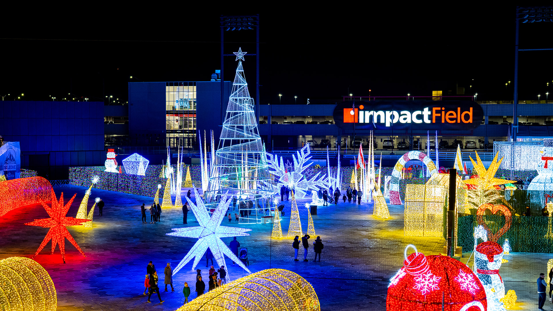 SPARKLE LIGHT FESTIVAL RETURNS TO ROSEMONT’S IMPACT FIELD BEGINNING FRIDAY, NOVEMBER 17