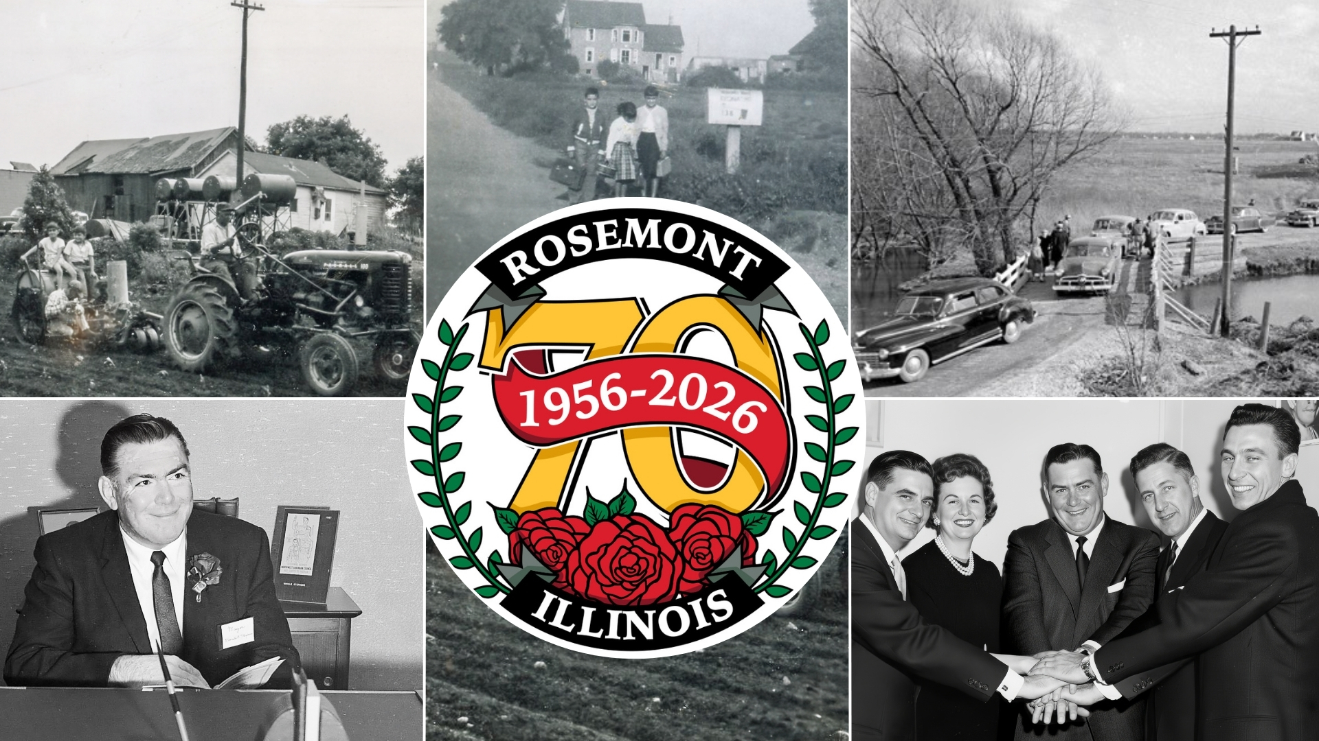 Village of Rosemont kicks off 70th Anniversary Celebration with Unveiling of Rosemont History Museum Site Plans